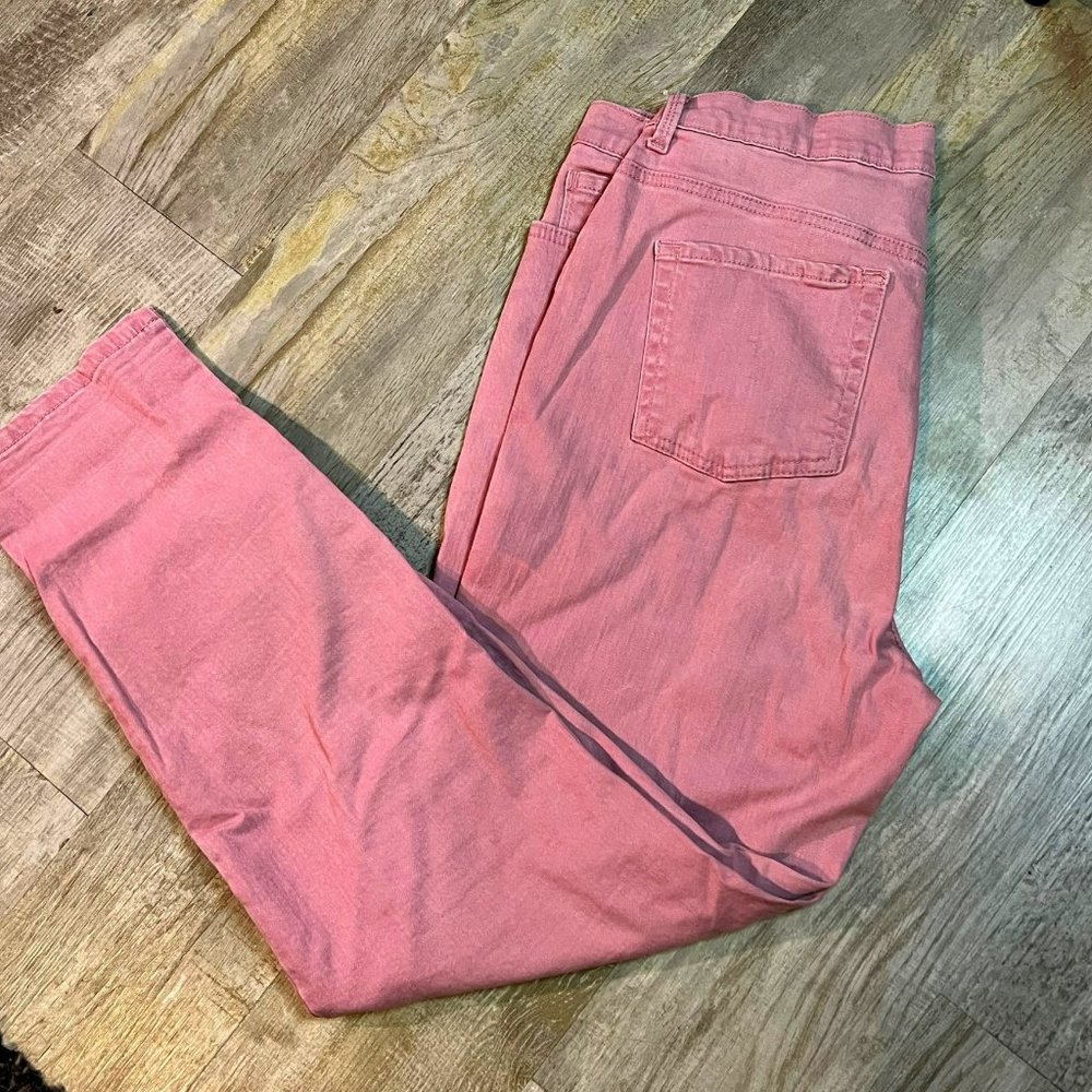 Stretchy Pink Jeans Size 12